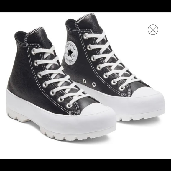 Converse CTAS Lugged Platform High Top Sneaker 8.5 - Picture 5 of 6